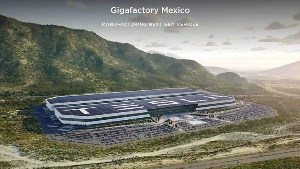 Elon Musk apareció ante los medios de Estados Unidos para revelar el diseño que tendrá la planta de Tesla en México